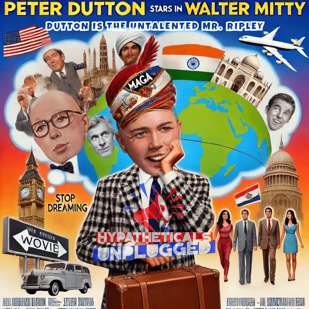 Peter Dutton the untalented Mr. Ripley